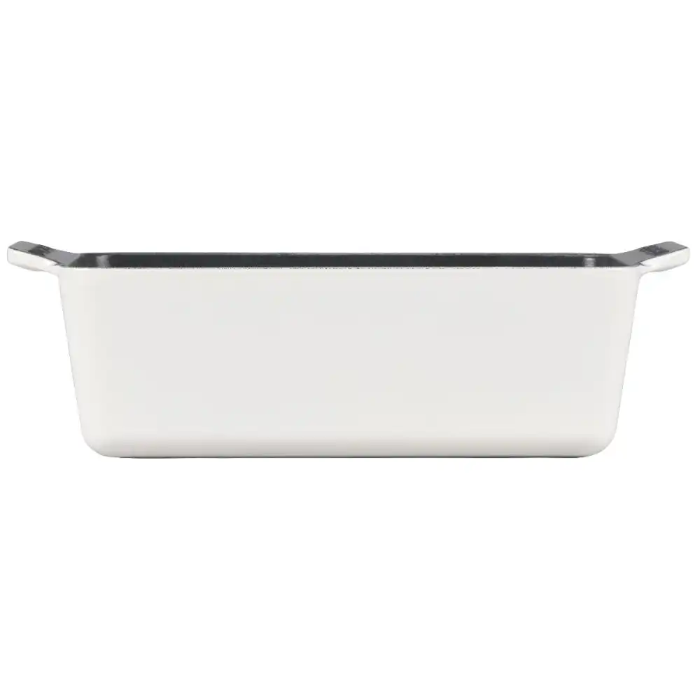 Alternative view of Le Creuset 2 Qt. Signature Cast Iron Loaf Pan | White