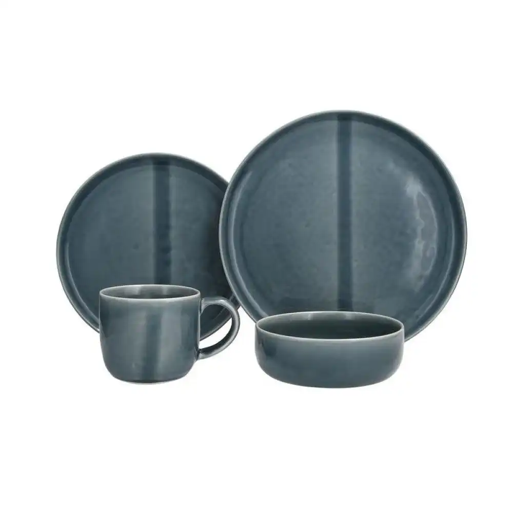 Fortessa Nosse Svelte 16-Piece Dinnerware Set | Deep Blue