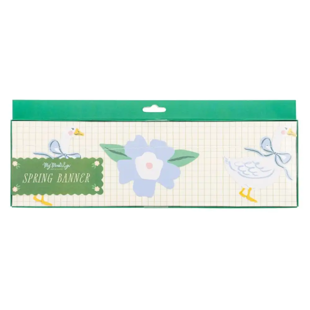 Alternative view of My Mind's Eye Garden Goose Banner