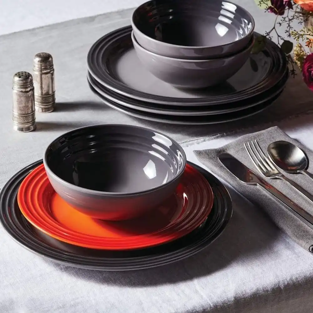 Alternative view of Le Creuset Vancouver 22oz Soup Bowls - Set of 4 | Oyster Grey