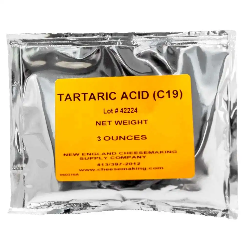 New England CheeseMaking Supply Co. Tartaric Acid Powder | 3oz