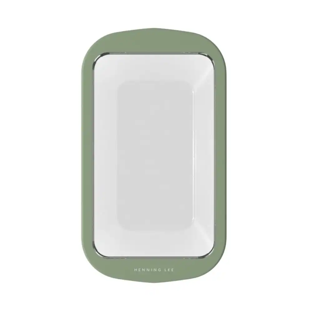 Alternative view of Henning Lee Look & Cook Clear Silicone 6-Cup Loaf Pan | Moss Green
