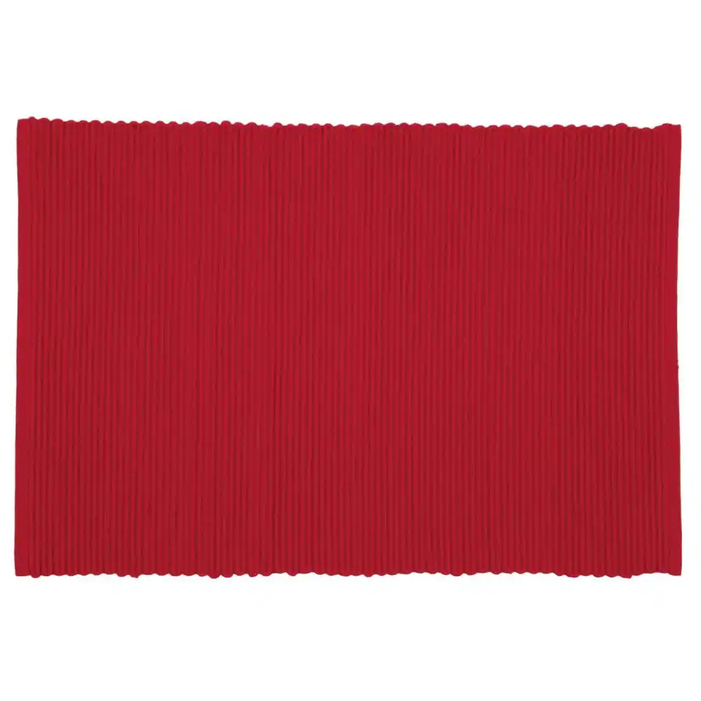 Now Designs Spectrum Solids Placemat | Chili Red