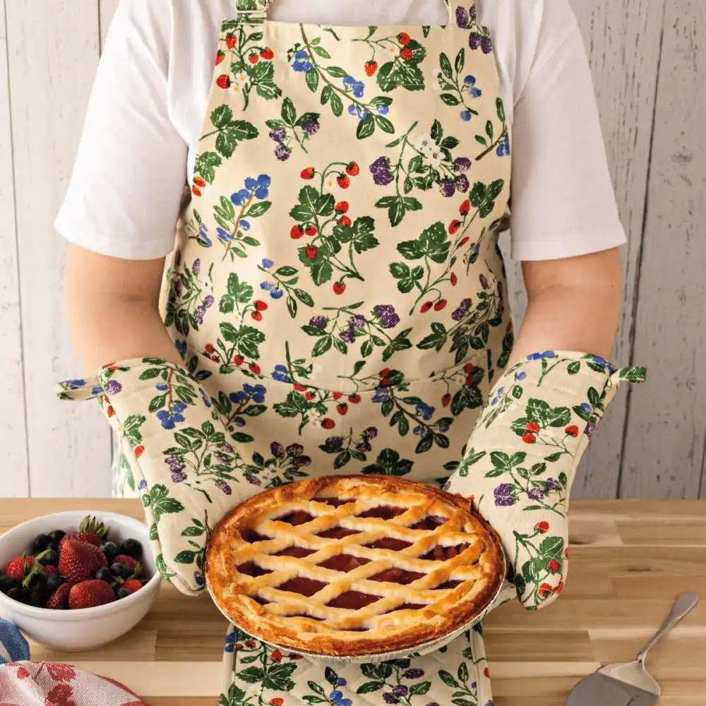 Alternative view of Now Designs by Danica Chef Apron | Berry Bramble
