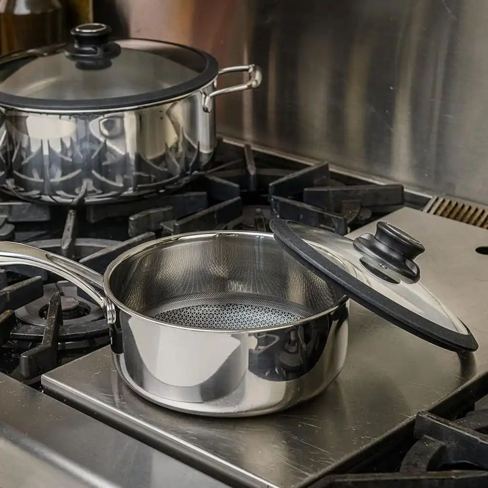 Alternative view of Frieling Black Cube Glass Lid | 9.5"