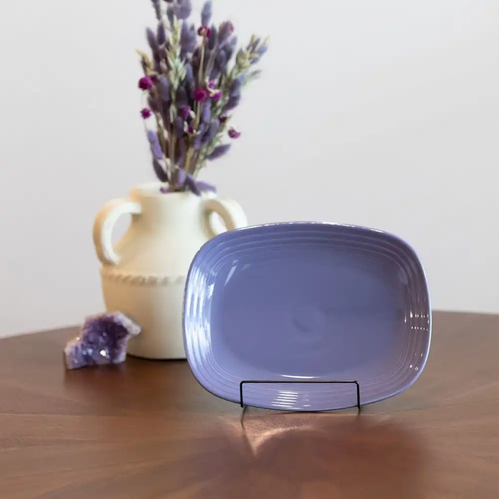 Alternative view of Fiesta® 11.75" Large Rectangular Platter | Lavender