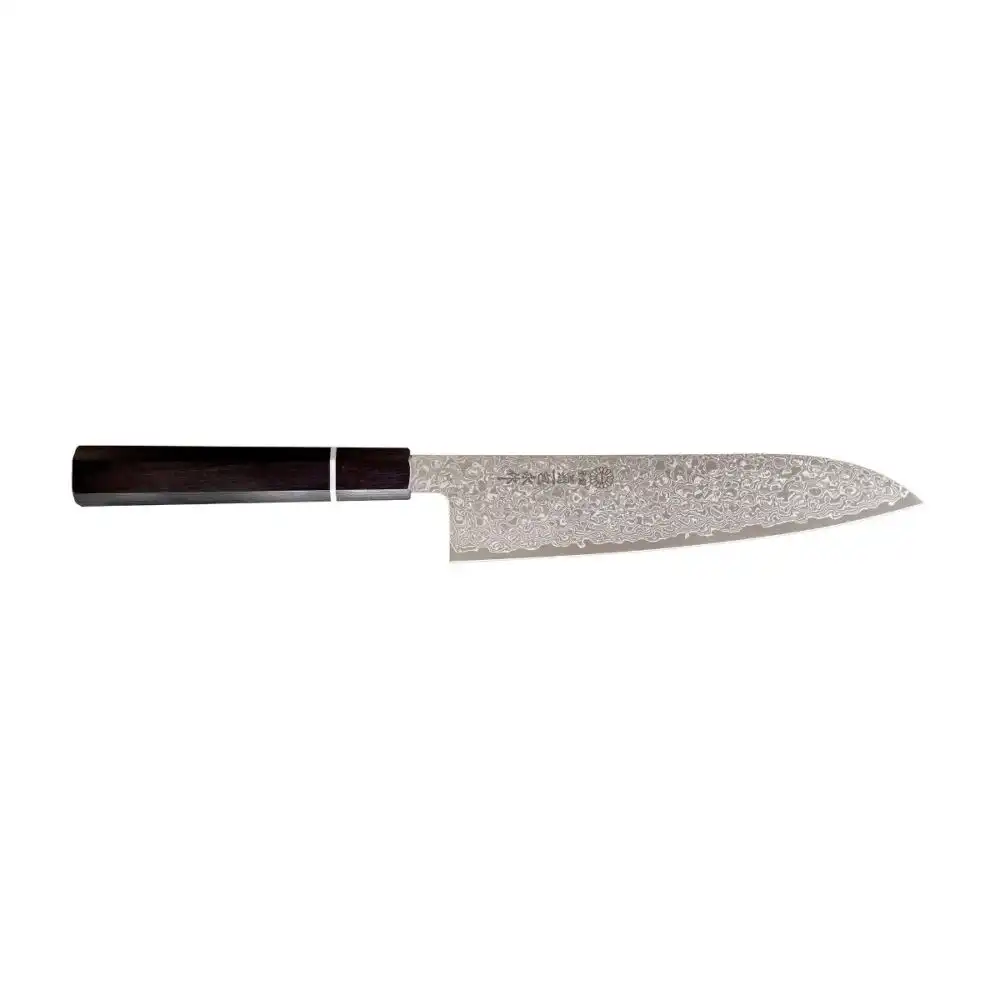 Kikuichi ZA69 Series 69-layer Damascus 7" Santoku Knife