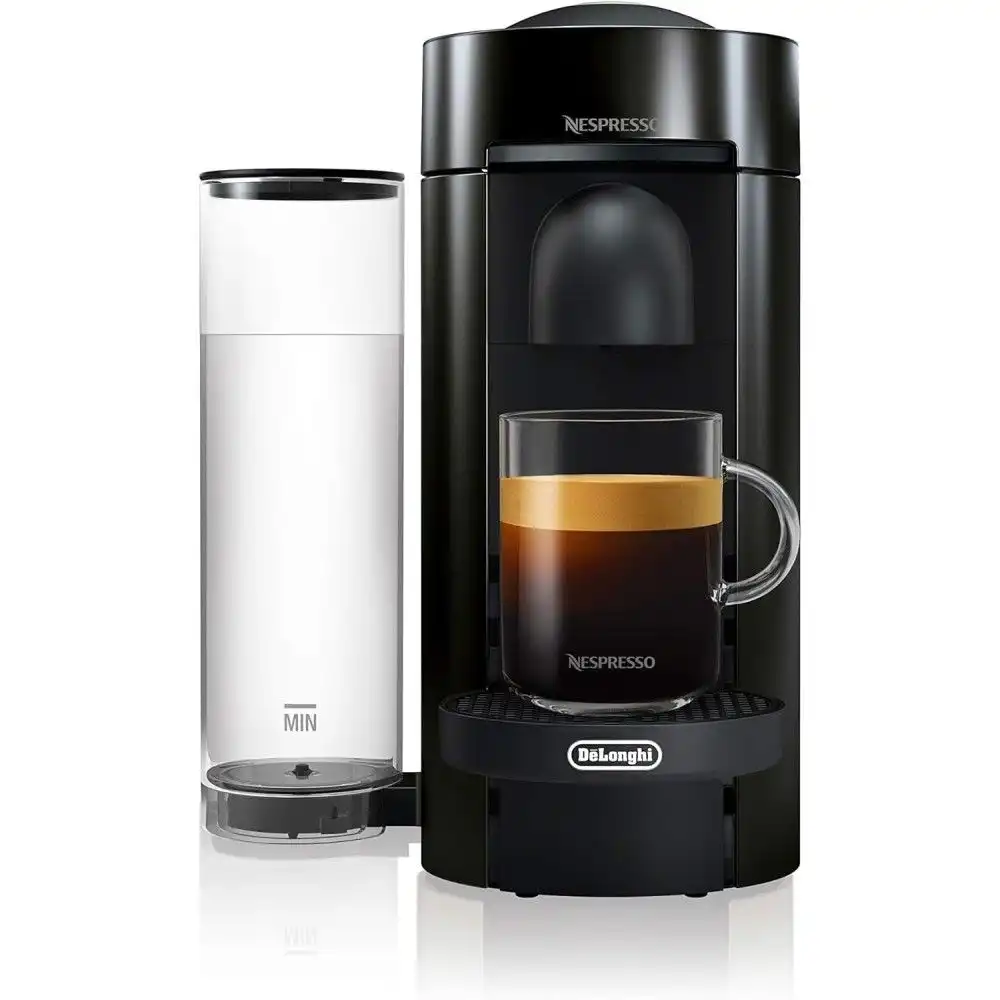 Nespresso Vertuo Plus Coffee and Espresso Machine by De'Longhi | Ink Black