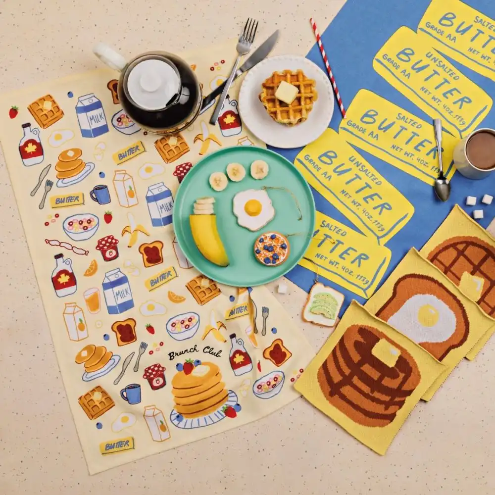 Alternative view of Danica Jubilee Printed Dishtowel | Brunch Club