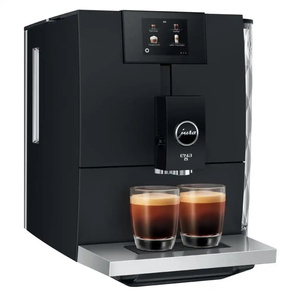 Alternative view of Jura ENA 8 Automatic Coffee Machine | Metropolitan Black