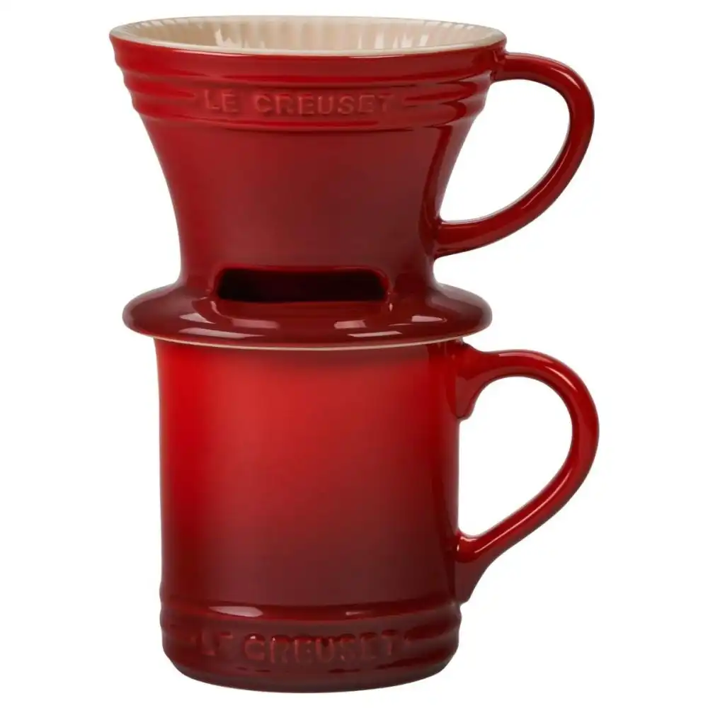 Alternative view of Le Creuset Pour Over Coffee Cone | Cerise