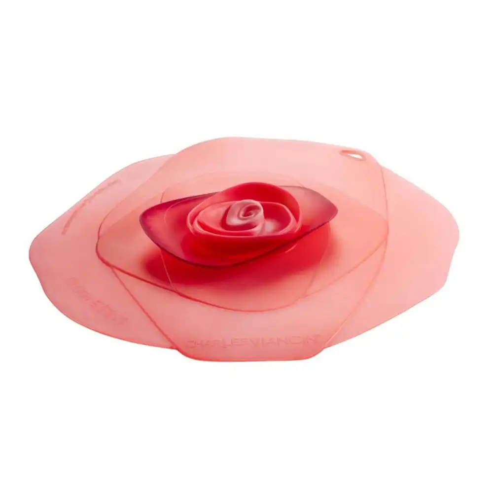 Alternative view of Charles Viancin Silicone Lid | 11" Rose (Candy Pink)