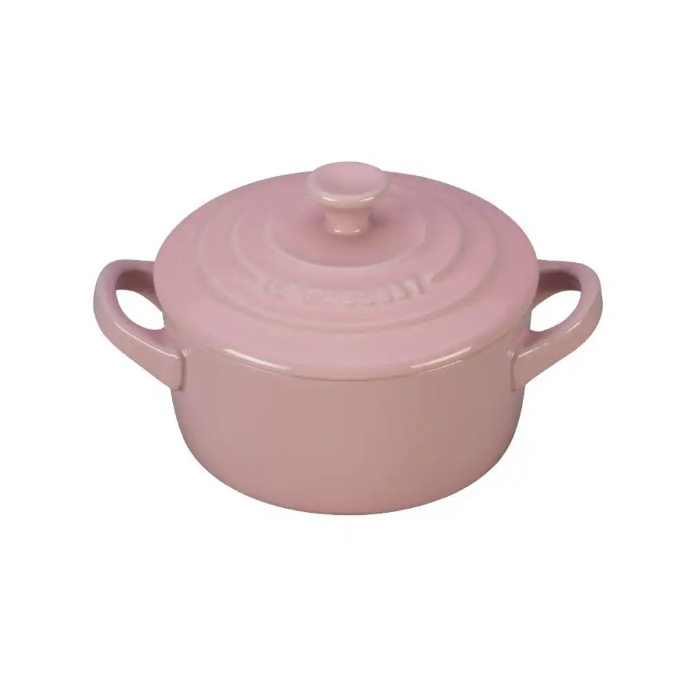 Alternative view of Le Creuset 8oz Mini Round Cocotte | Chiffon Pink