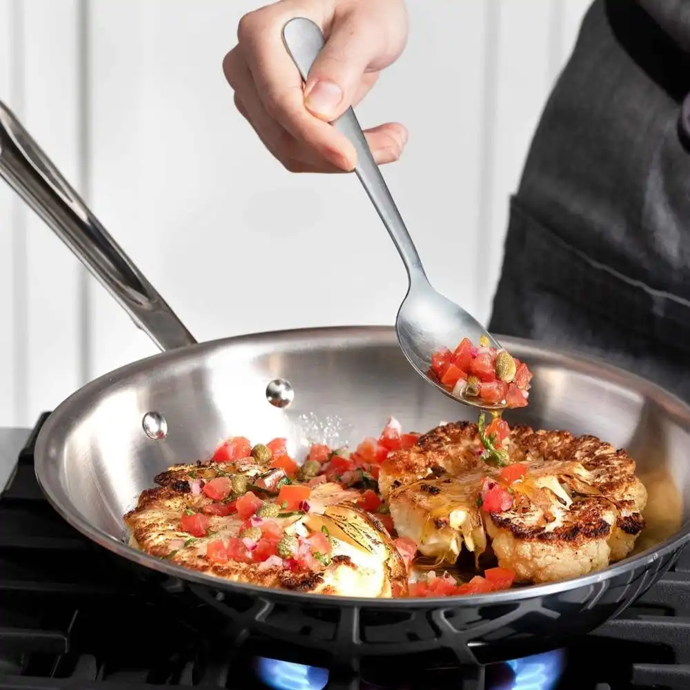 Alternative view of All-Clad D3 Stainless Steel 3-Ply Kitchen Helper Set | 2-Piece