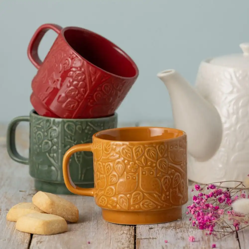 Alternative view of Mason Cash In The Forest 10oz Mug | Red