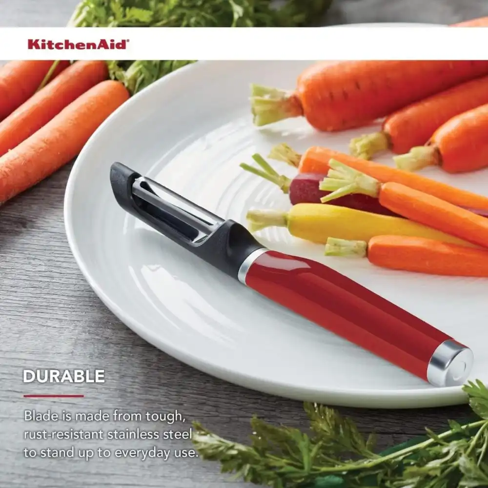 Alternative view of KitchenAid Classic Euro Peeler | Red