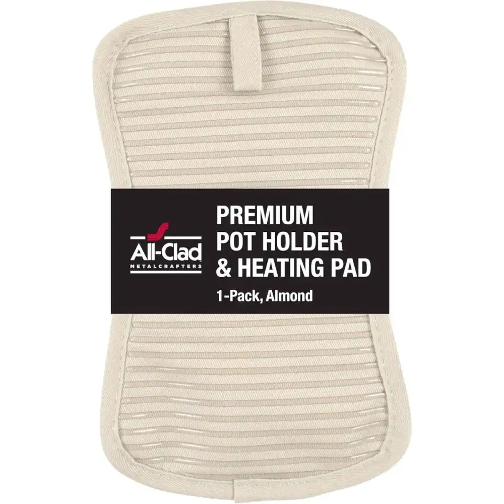Alternative view of All-Clad Silicone Pot Holder | Almond