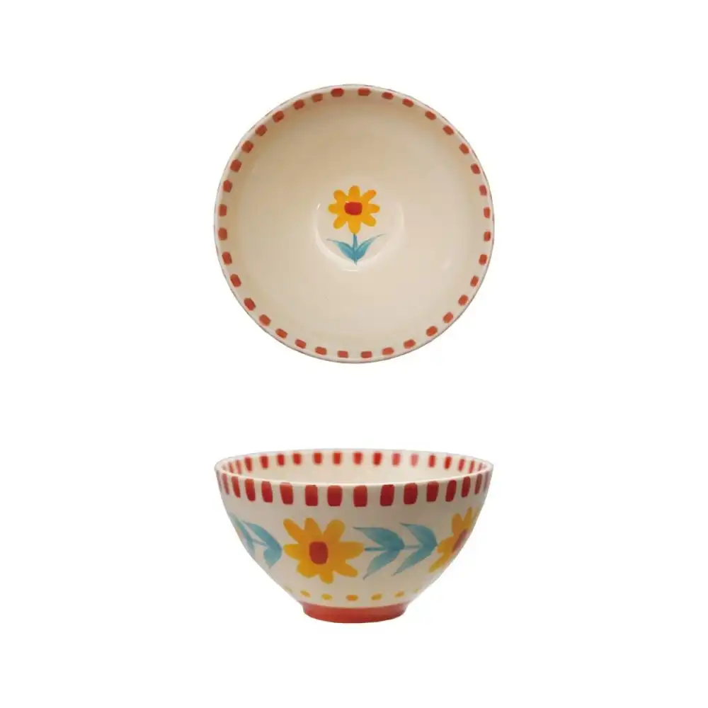 Hazel Mazel 6" Stoneware Bowl | Daisy