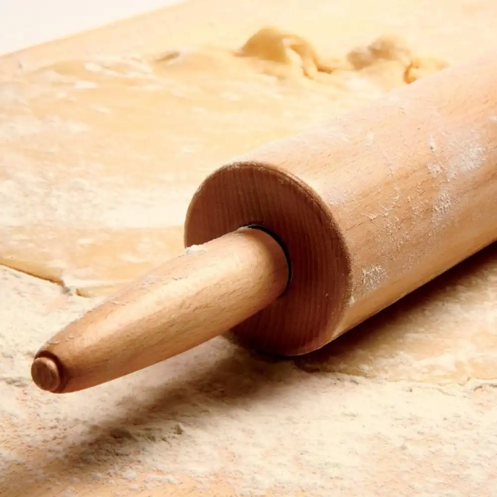 Alternative view of Norpro 10" German Beechwood Rolling Pin