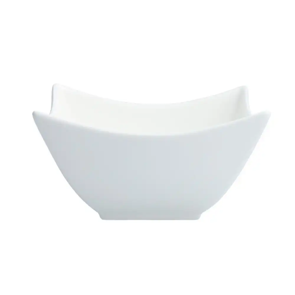 Alternative view of Fortessa Fiji Square Bowl 4.33"| White