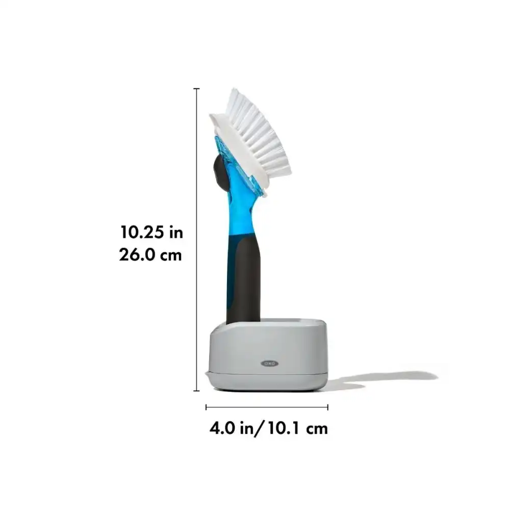 Alternative view of OXO Good Grips Soap Dispensing Dish Brush Storage Set