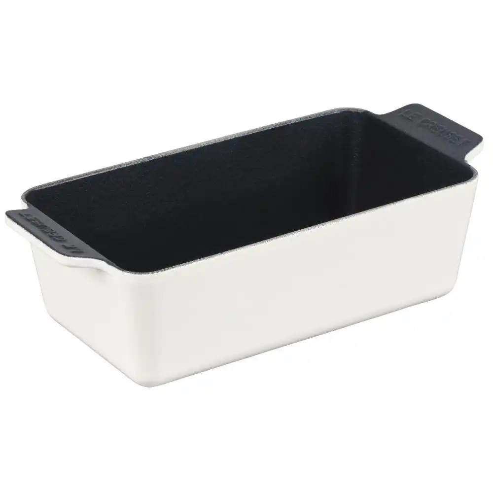 Le Creuset 2 Qt. Signature Cast Iron Loaf Pan | White