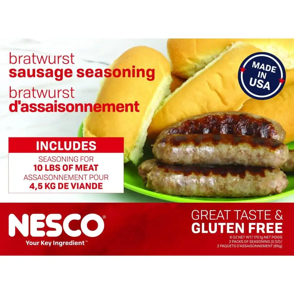 Alternative view of NESCO Sausage Seasoning | Bratwurst (10 lb Yield)