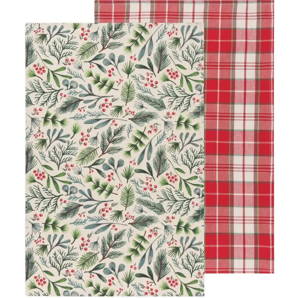 Now Designs by Danica 18" x 28" Printed Dishtowels (Set of 2) | Bough & Berry
