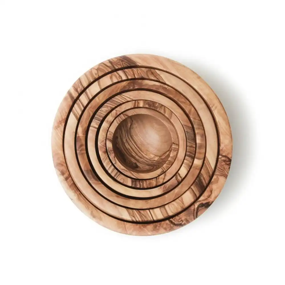 Alternative view of Berard Olive Wood Bowls | Set of 6