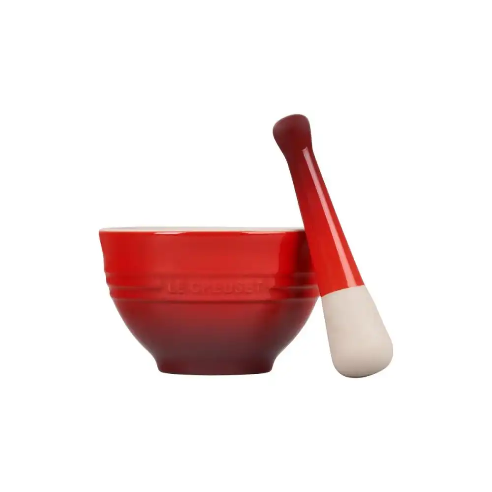 Alternative view of Le Creuset 10oz Mortar & Pestle Set | Cerise
