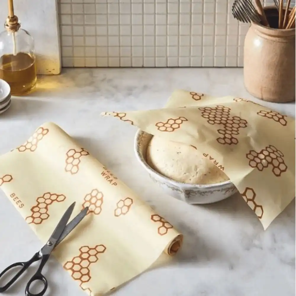 Alternative view of Bee's Wrap Cut-to-Size Roll | Honeycomb