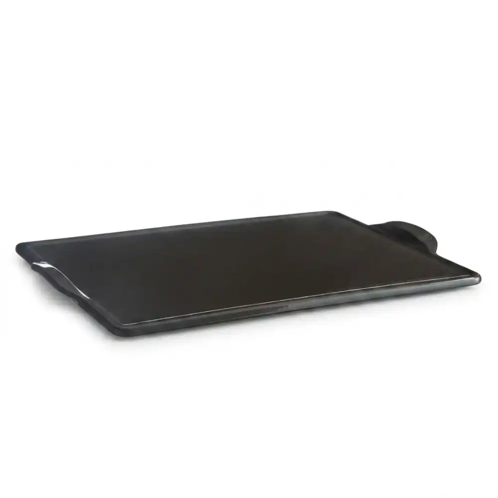 Emile Henry Rectangular Pizza Stone | Charcoal