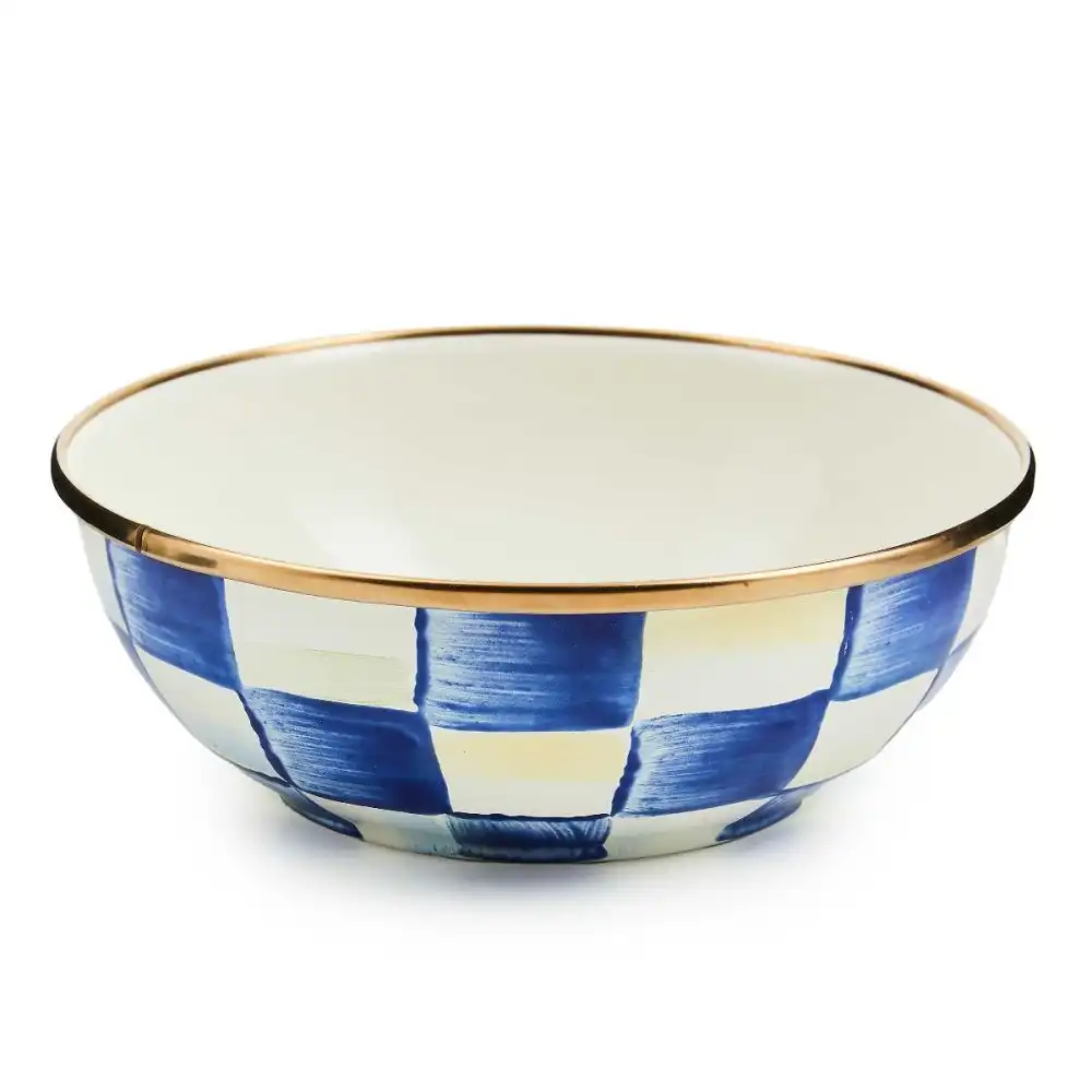 MacKenzie-Childs Royal Check 2-Cup Everyday Bowl