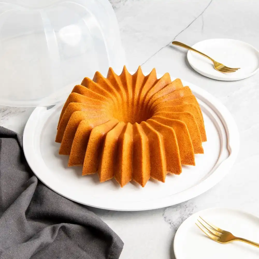 Alternative view of Nordic Ware Bundt Cake Keeper | White