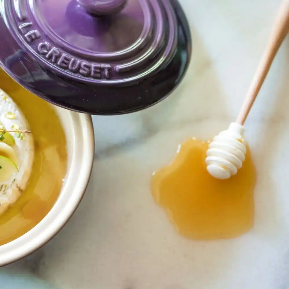Alternative view of Le Creuset Silicone Honey Dipper | White
