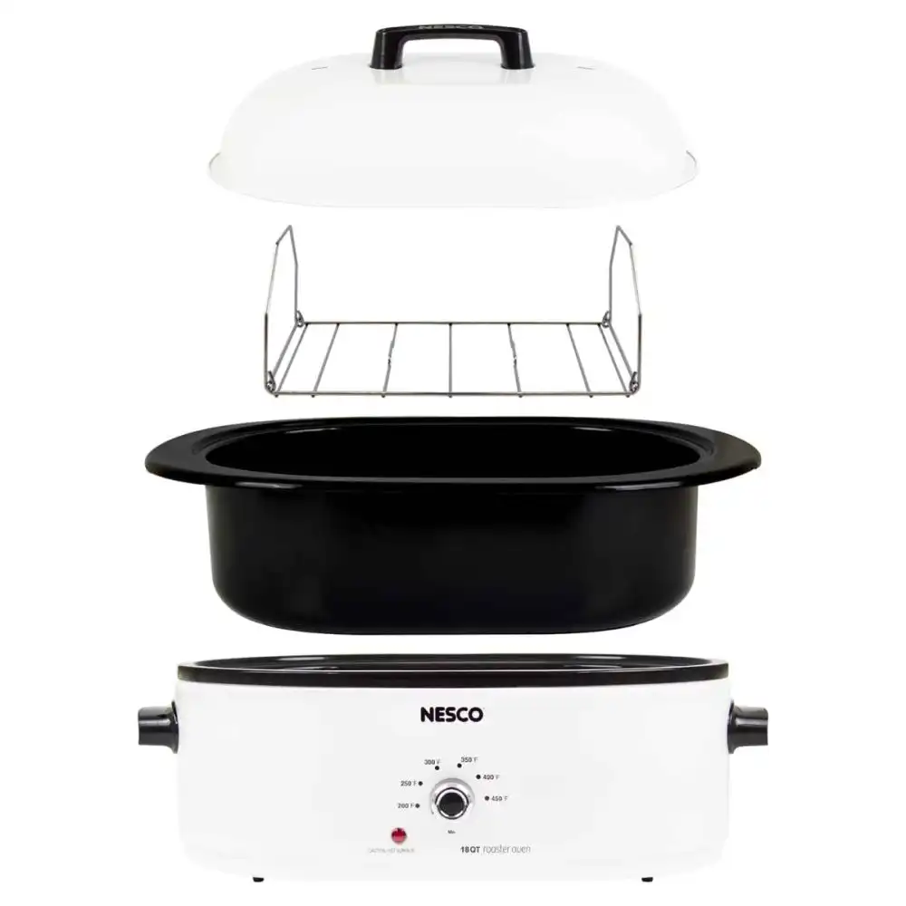Alternative view of NESCO 18-Quart Roaster | White