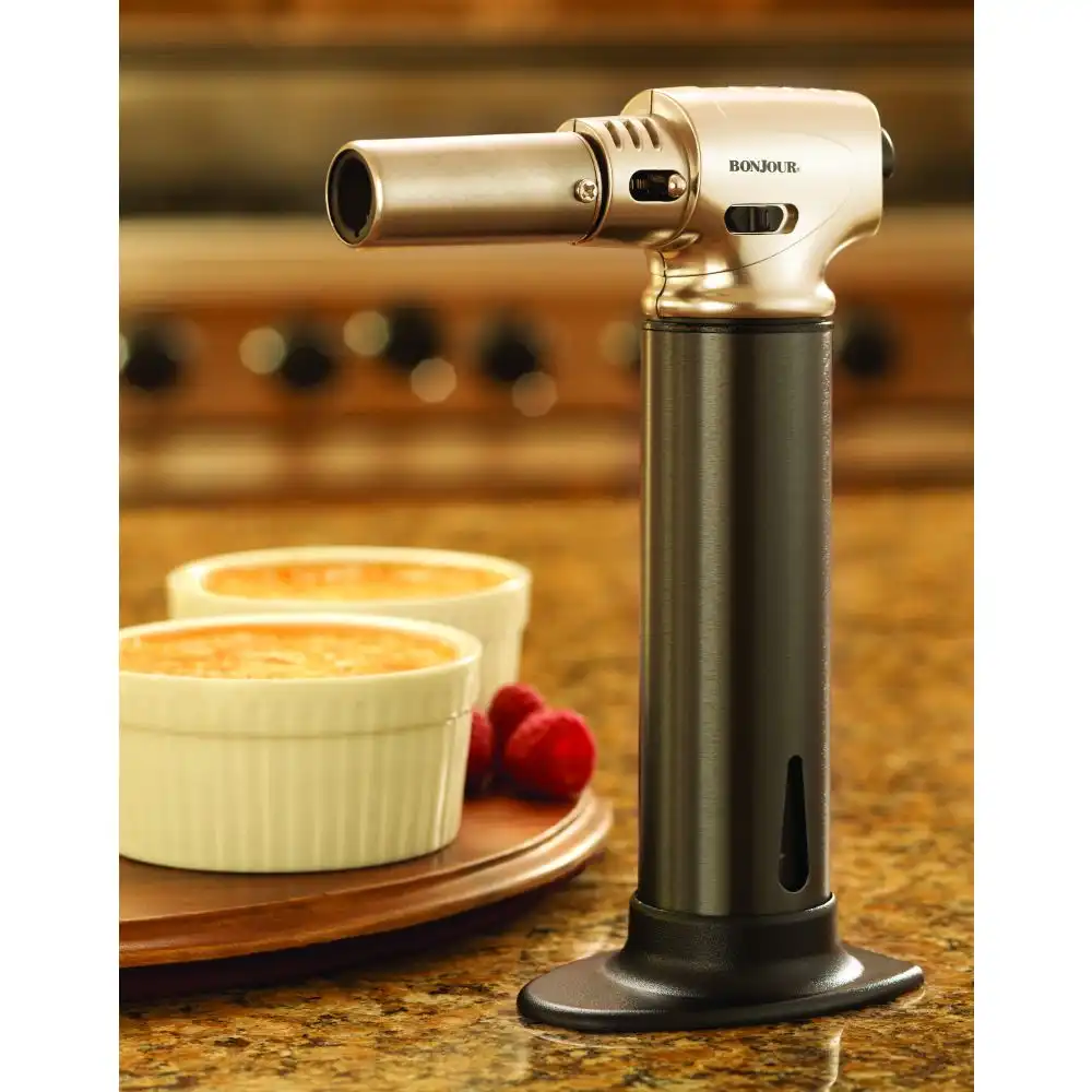 Alternative view of BonJour Professional Culinary Torch with Fuel Gauge