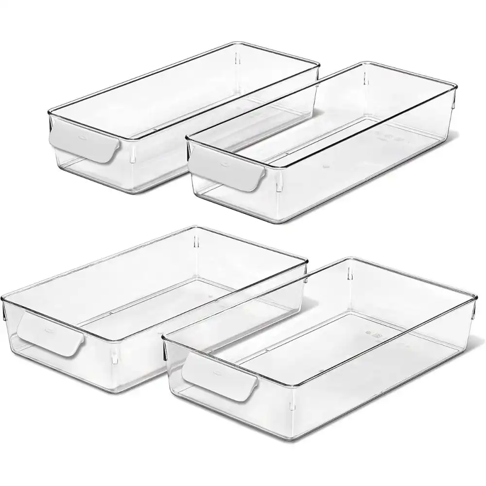 OXO Good Grips 4-Piece Refrigerator Storage Bin Starter Set