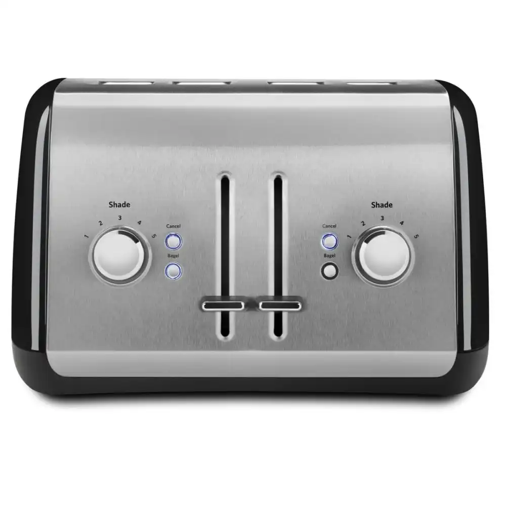 Alternative view of KitchenAid 4-Slice Toaster with Manual High-Lift Lever - Onyx Black