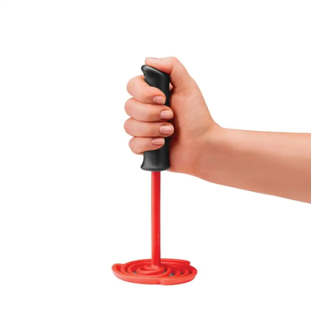 Alternative view of Dreamfarm Smood Lite Potato Masher | Red