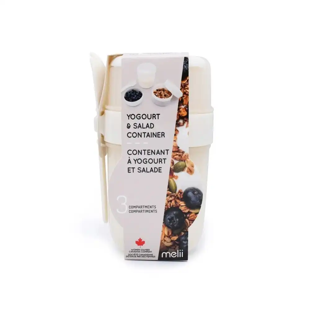 Alternative view of Melii Yogurt & Salad Container | Ivory