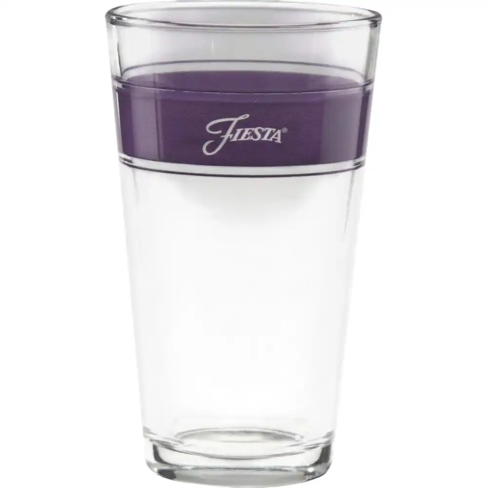 Alternative view of Fiesta® 16oz Cooler Glasses (Set of 4) | Frame Lavender