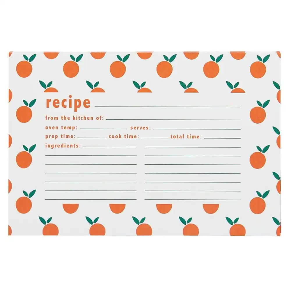 C.R. Gibson 4" x 6" Recipe Cards | Fruit