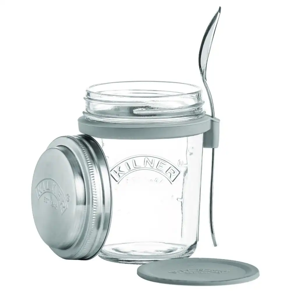 Alternative view of Kilner Create & Make Parfait & Overnight Oats Breakfast Jar Set