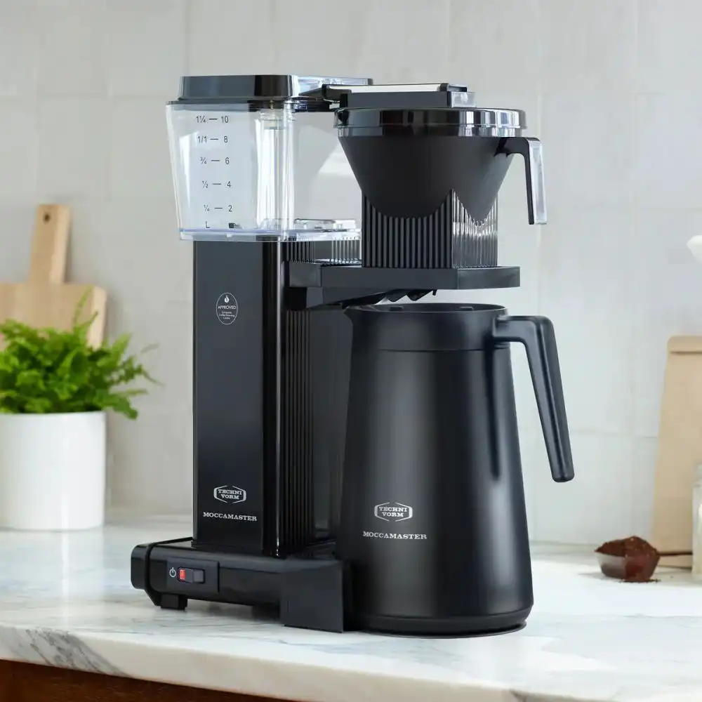Alternative view of Moccamaster KBGT Automatic Drip-Stop Coffee Maker (40 oz Thermal Carafe) | Midnight