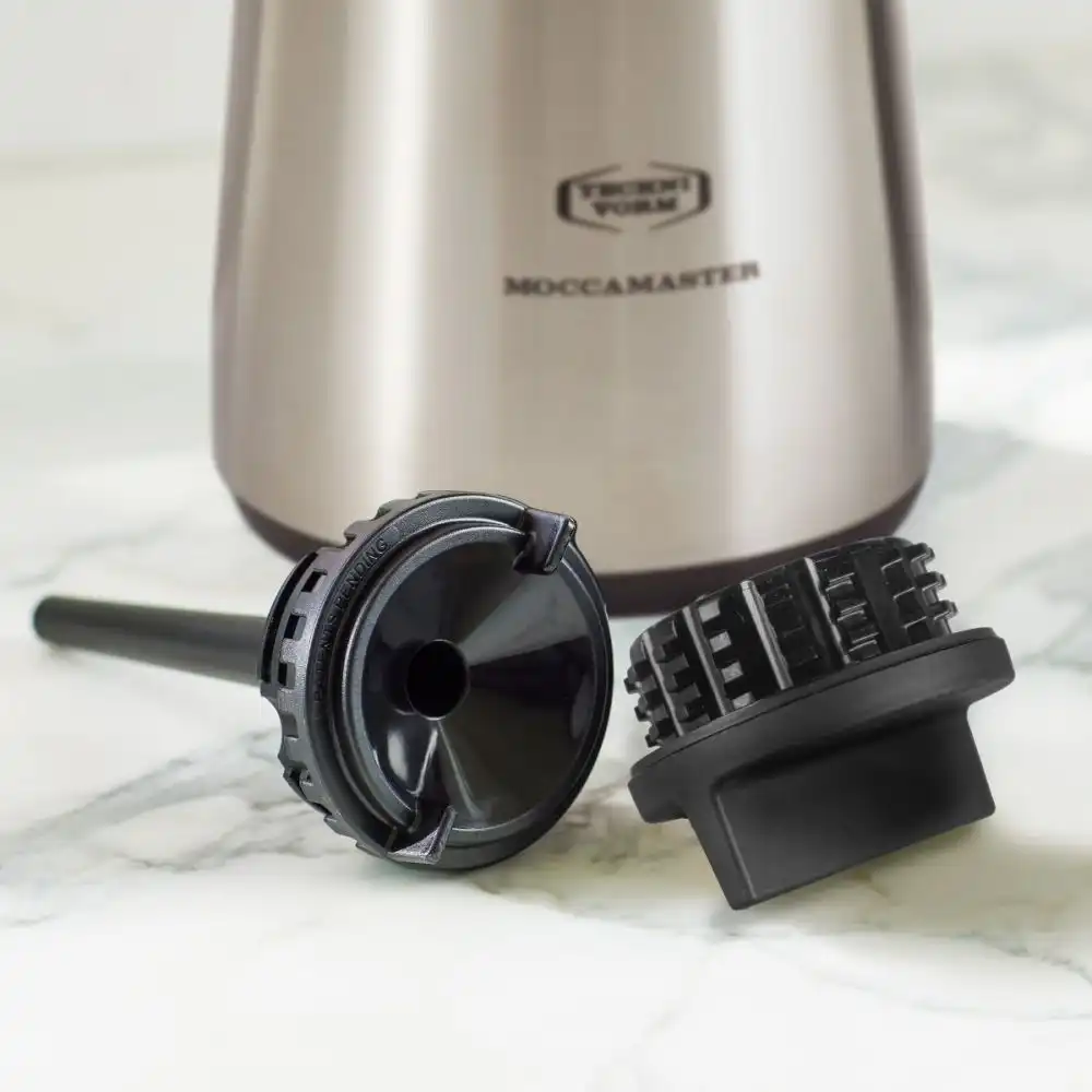 Alternative view of Moccamaster KBT Manual-Adjust Drip-Stop Coffee Maker (40 oz Thermal Carafe) | Stone Grey