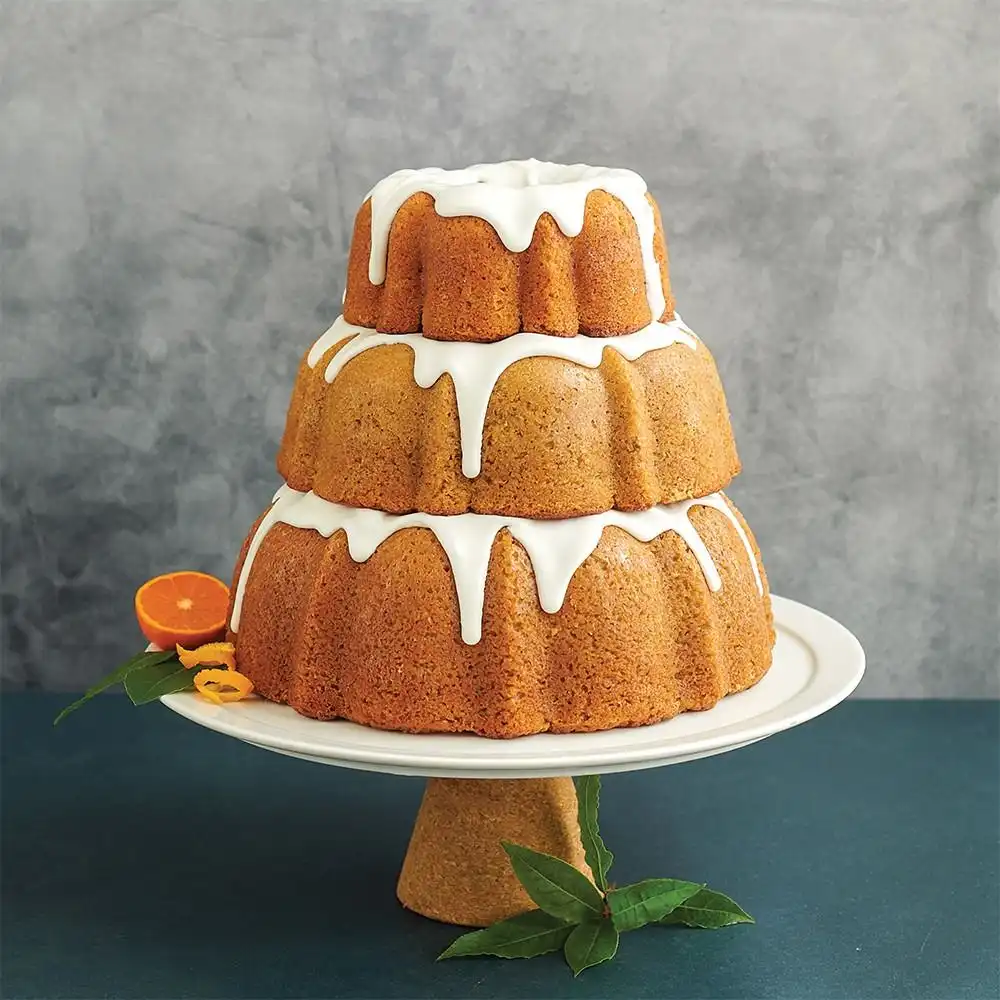 Alternative view of Nordic Ware 3-Piece Tiered Bundt Set