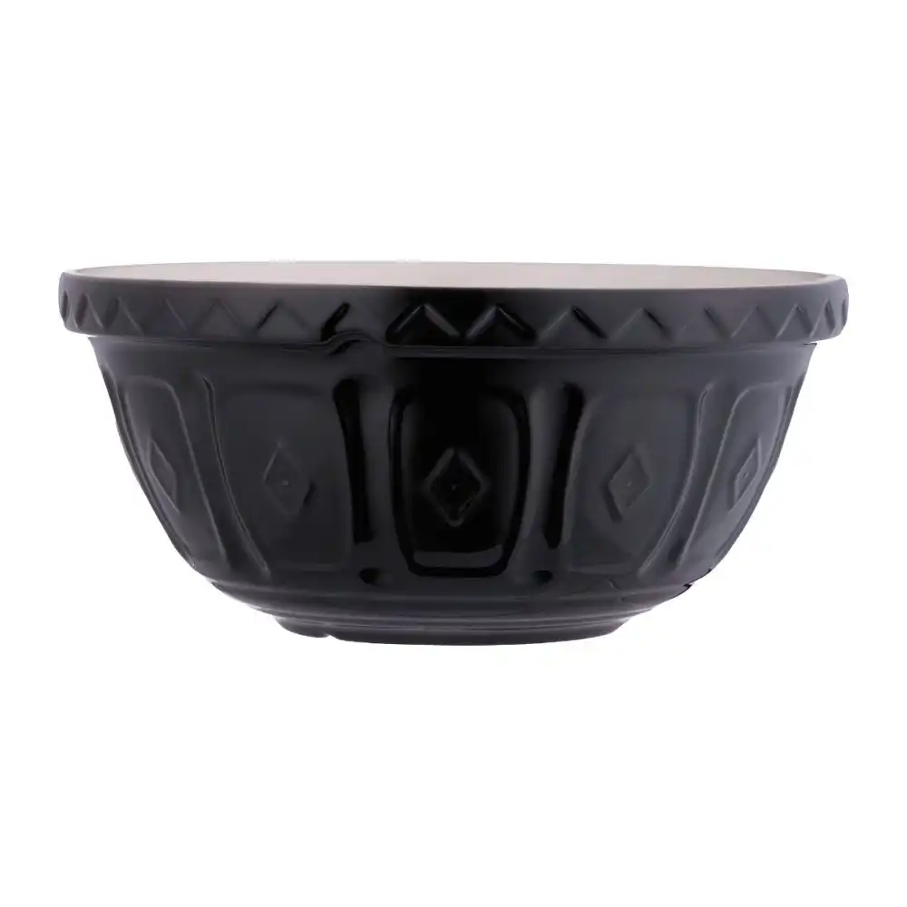 Mason Cash Color Mix Collection S12 (4.25 Qt) Mixing Bowl | Black