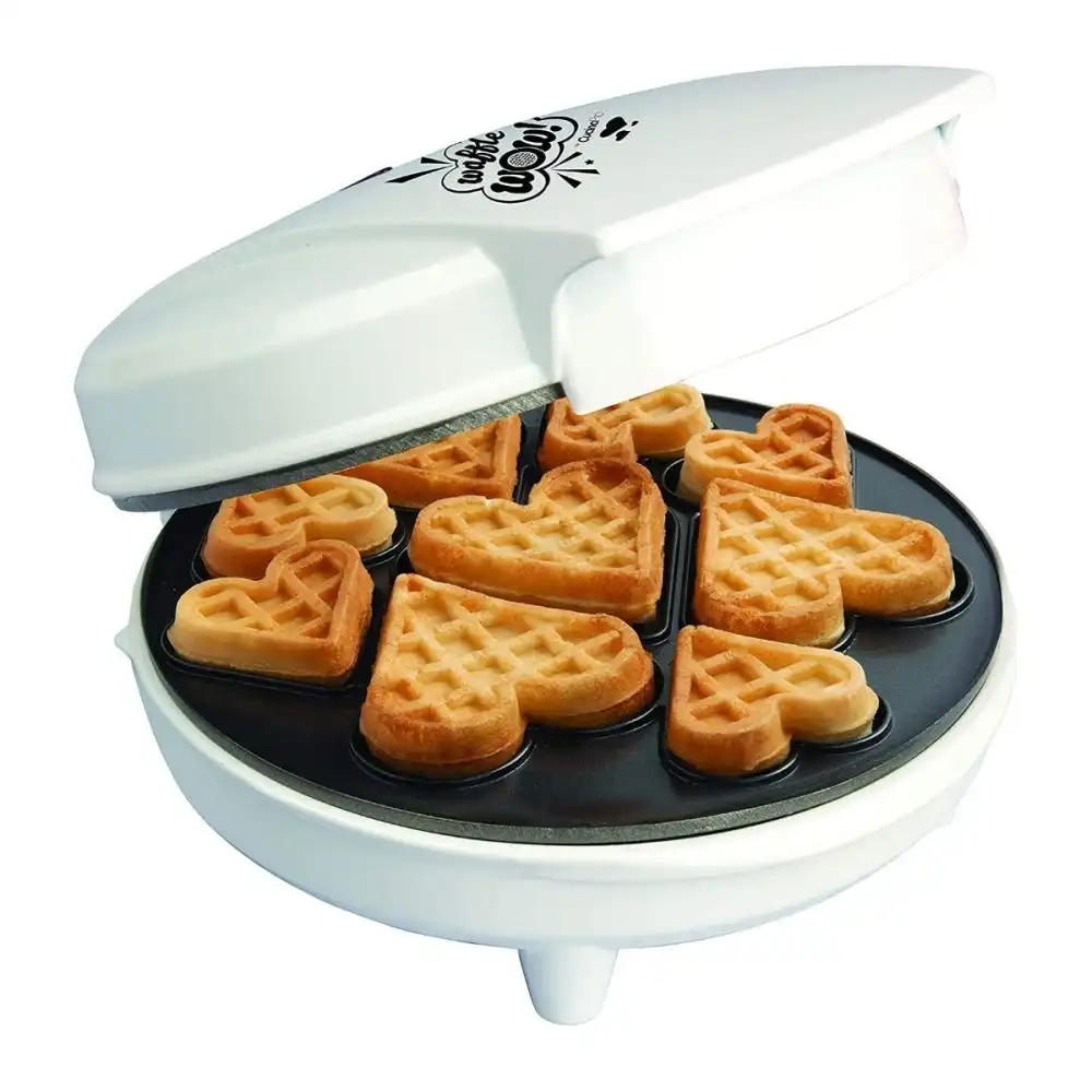 CucinaPro Waffle Wow! Waffle Maker | Mini Hearts