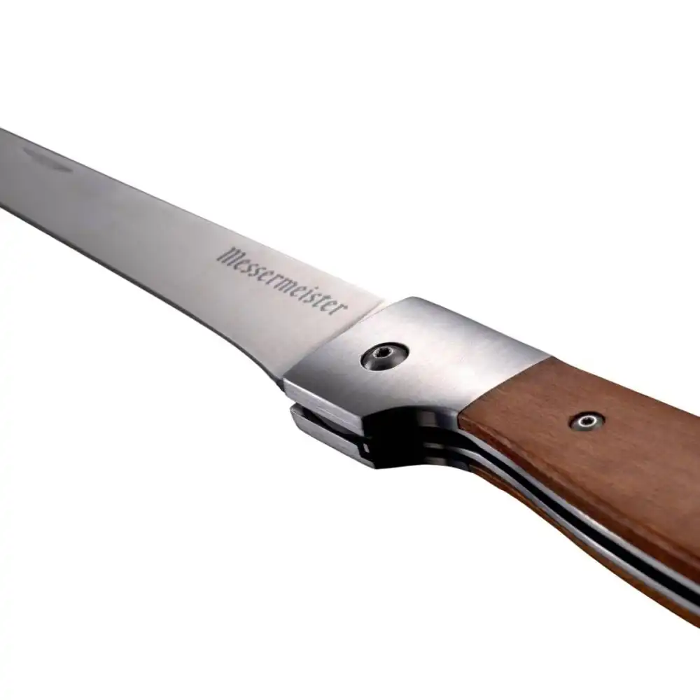 Alternative view of Messermeister Adventure Chef 6" Folding Fillet Knife | Carbonized Maple